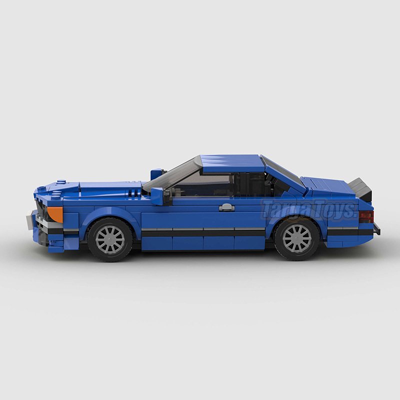 BMW 635 csi 1989 made from lego building blocks