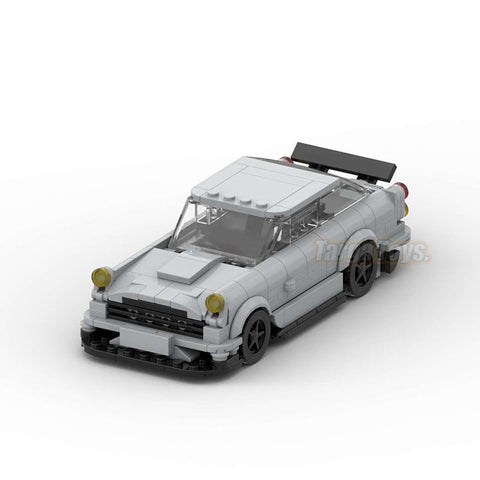 Aston Martin DB5 Track version made from lego building blocks