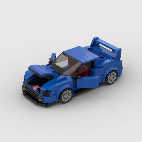 Subaru Impreza WRX STI 2004 JDM made from lego building blocks