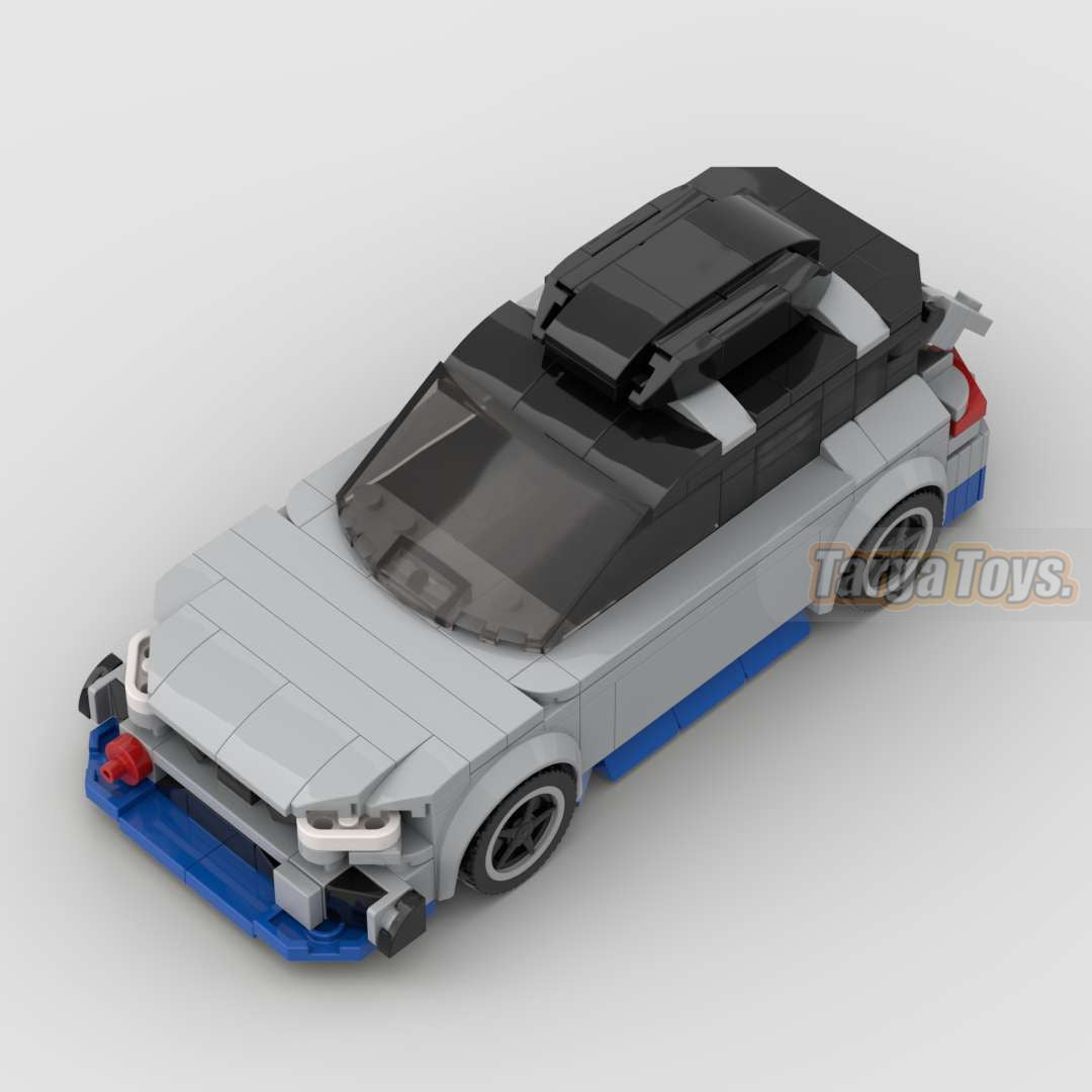 Skoda Octavia made from lego building blocks