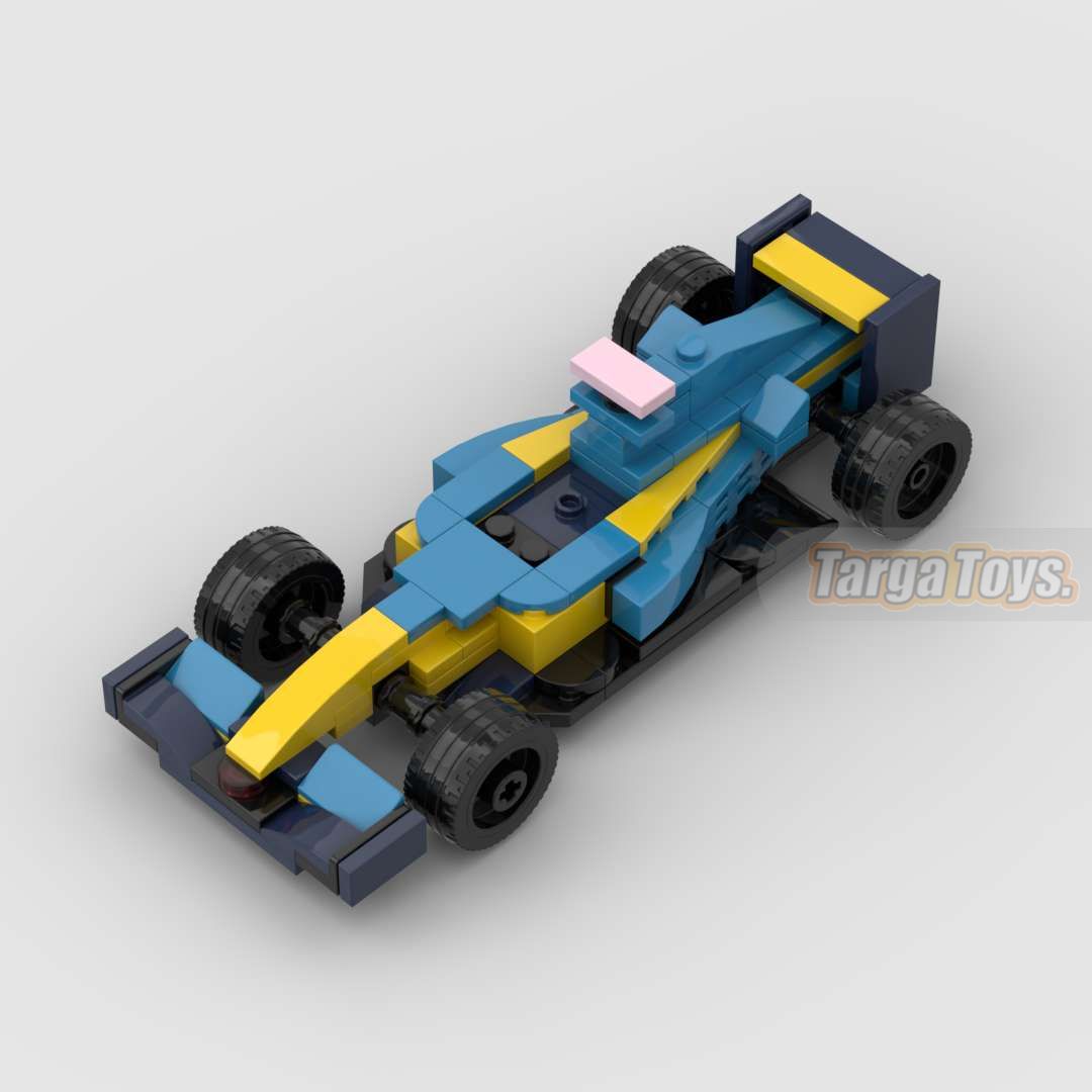 F1 Renault R25 2005 - Lego compatible building blocks set - Targa Toys