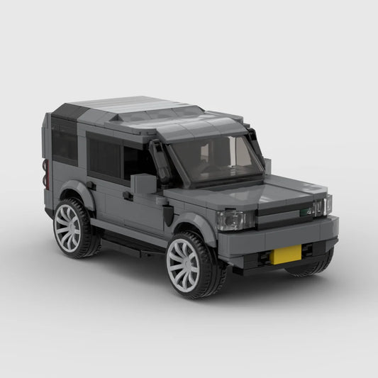 Land Rover Discovery 4 made from lego building blocks