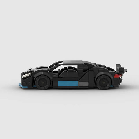 Bugatti Divo made from lego building blocks
