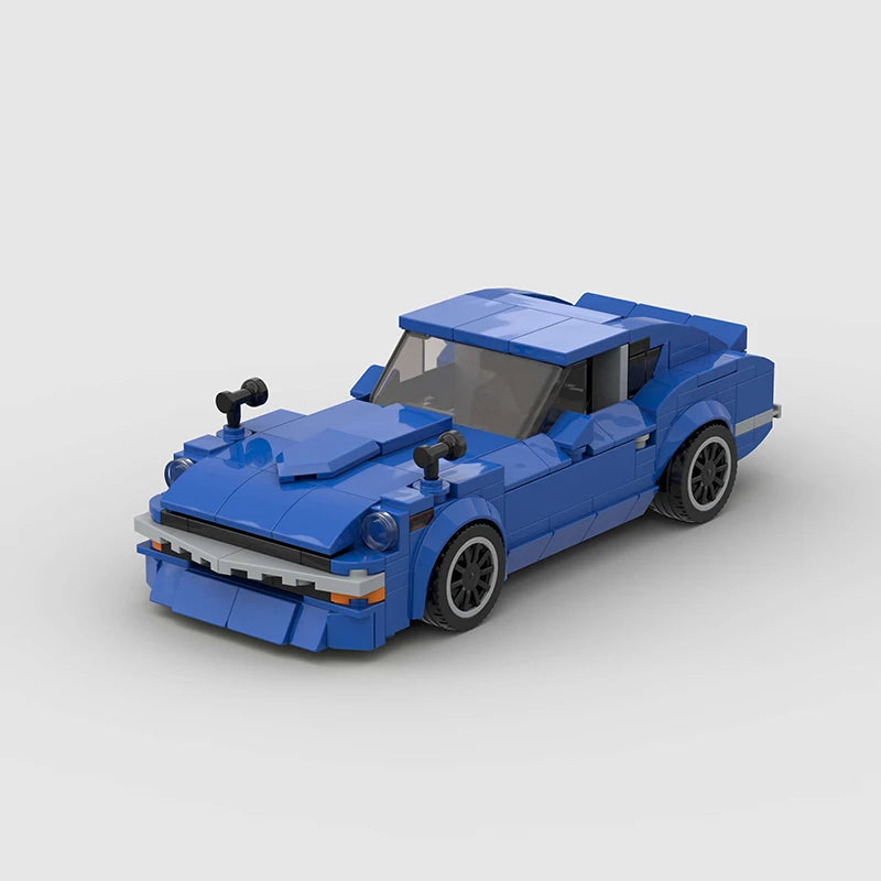 Datsun 240Z made from lego building blocks