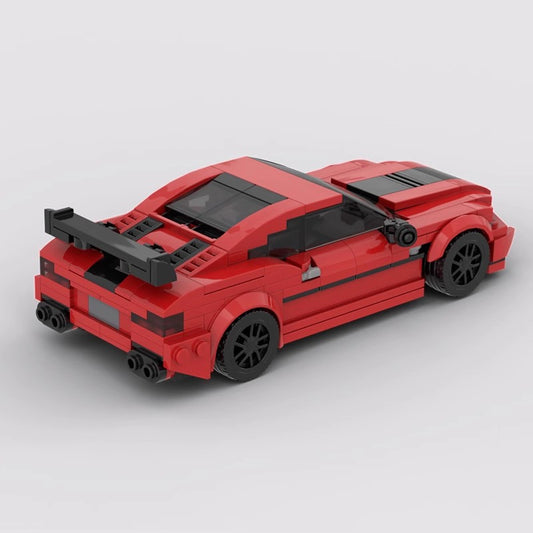 BMW M8 made from lego building blocks