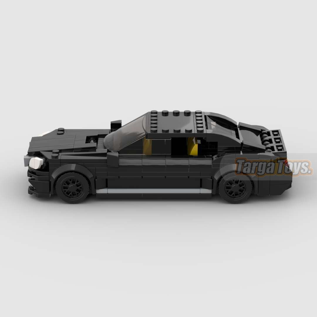 Mercedes-Benz S63 AMG made from lego building blocks