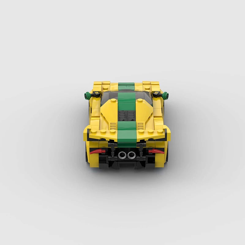McLaren P1 GTR made from lego building blocks