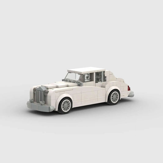 Rolls Royce Silver Cloud made from lego building blocks