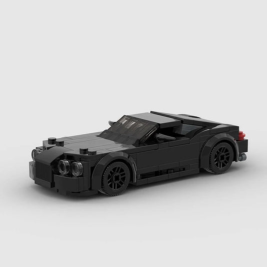 Bentley Continental made from lego building blocks