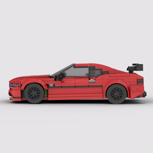 BMW M8 made from lego building blocks