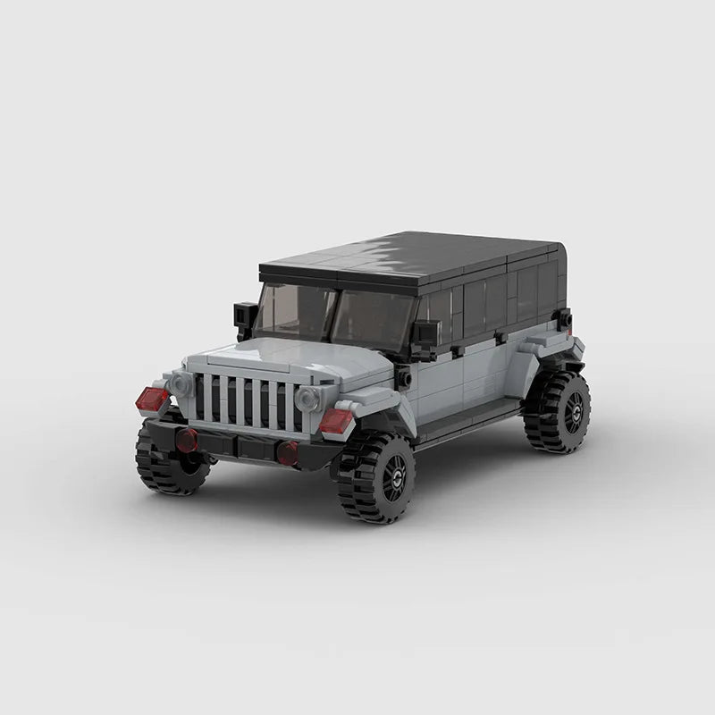 Image of Jeep Wrangler - Lego Building Blocks by Targa Toys