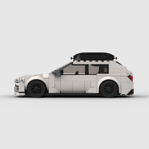 Audi RS6 2022 Avant made from lego building blocks