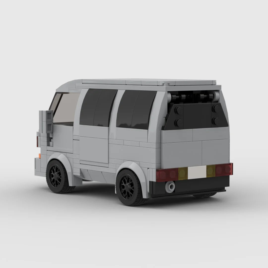Honda ACTY Van made from lego building blocks