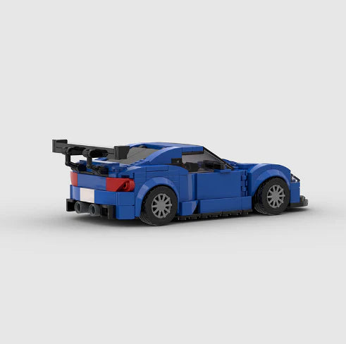 Subaru BRZ made from lego building blocks