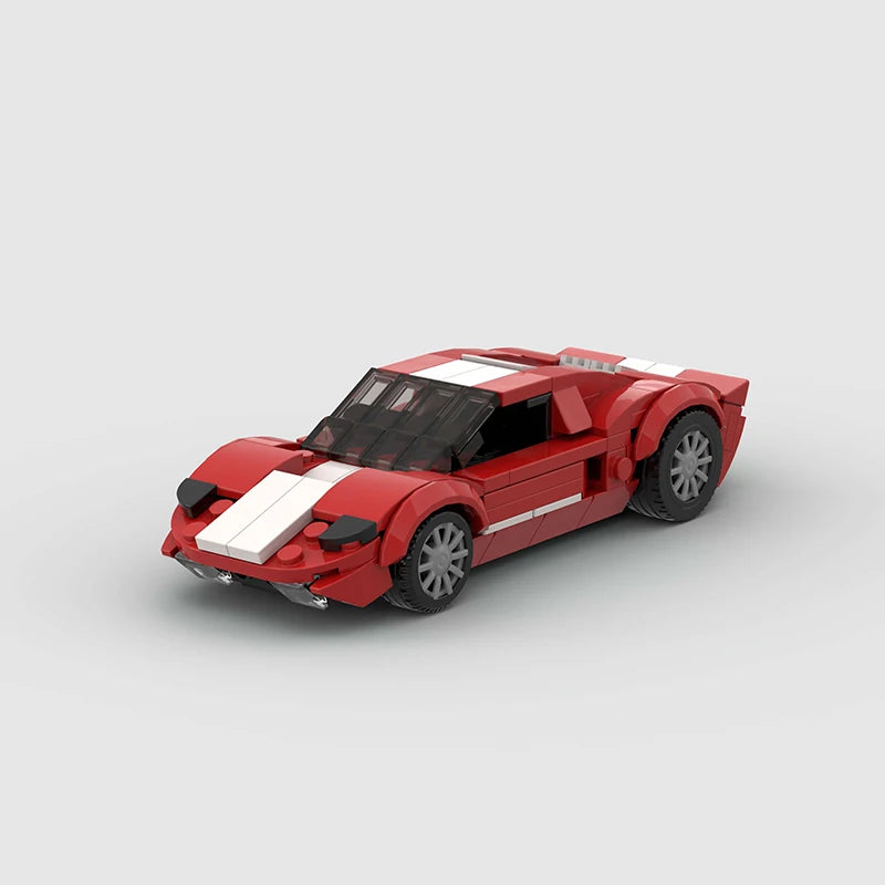 Image of Ford GT40 1966 - Lego Building Blocks by Targa Toys