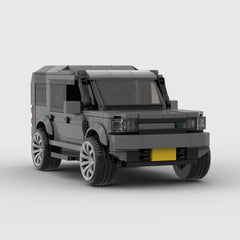 Land Rover Discovery 4 made from lego building blocks