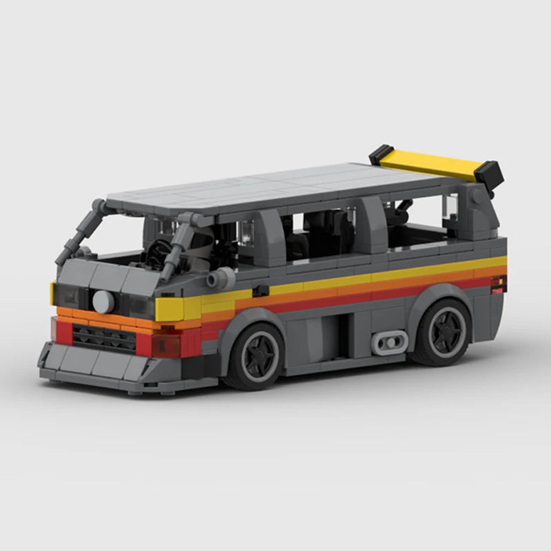 1984 Volkswagen T3 Transporter GT1 - Building blocks set - Targa Toys