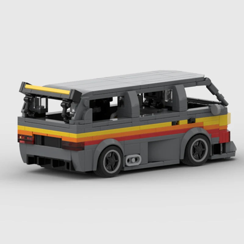 1984 Volkswagen T3 Transporter GT1 - Building blocks set - Targa Toys