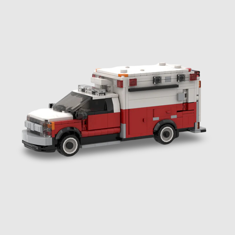 Targa Toys™ Ambulance - Building Blocks Set | Targa Toys