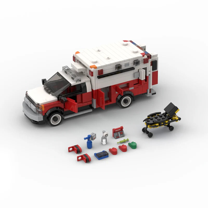 Targa Toys™ Ambulance - Building Blocks Set | Targa Toys