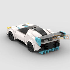 Maserati MC20 GT2 made from lego building blocks