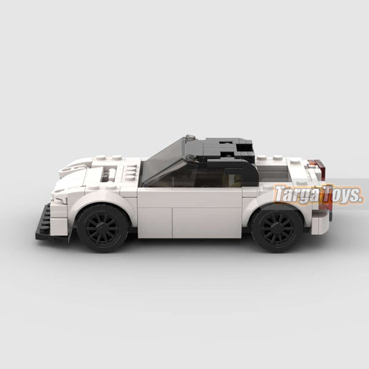 Mazda MX-5 Miata Convertible made from lego building blocks