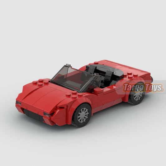 Mazda MX-5 Eunos made from lego building blocks