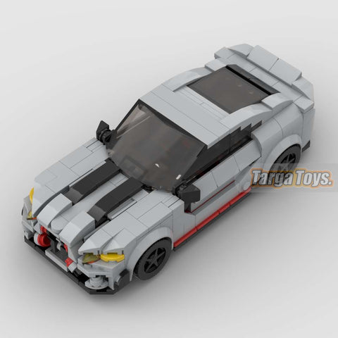 BMW M4 CSL made from lego building blocks