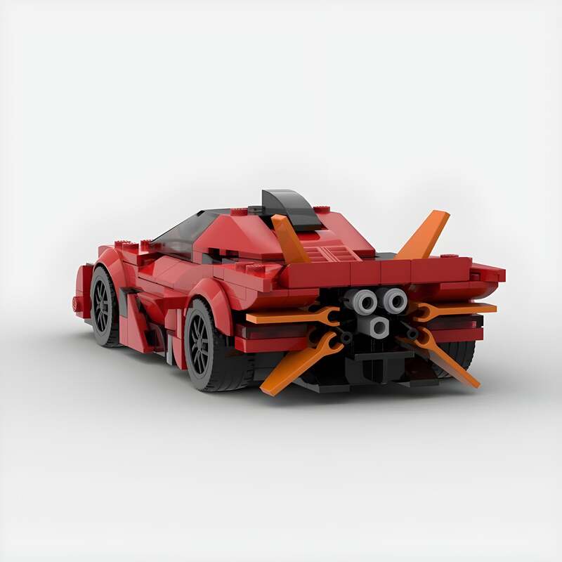 Apollo EVO made from lego building blocks