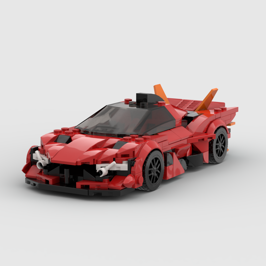 Apollo EVO made from lego building blocks