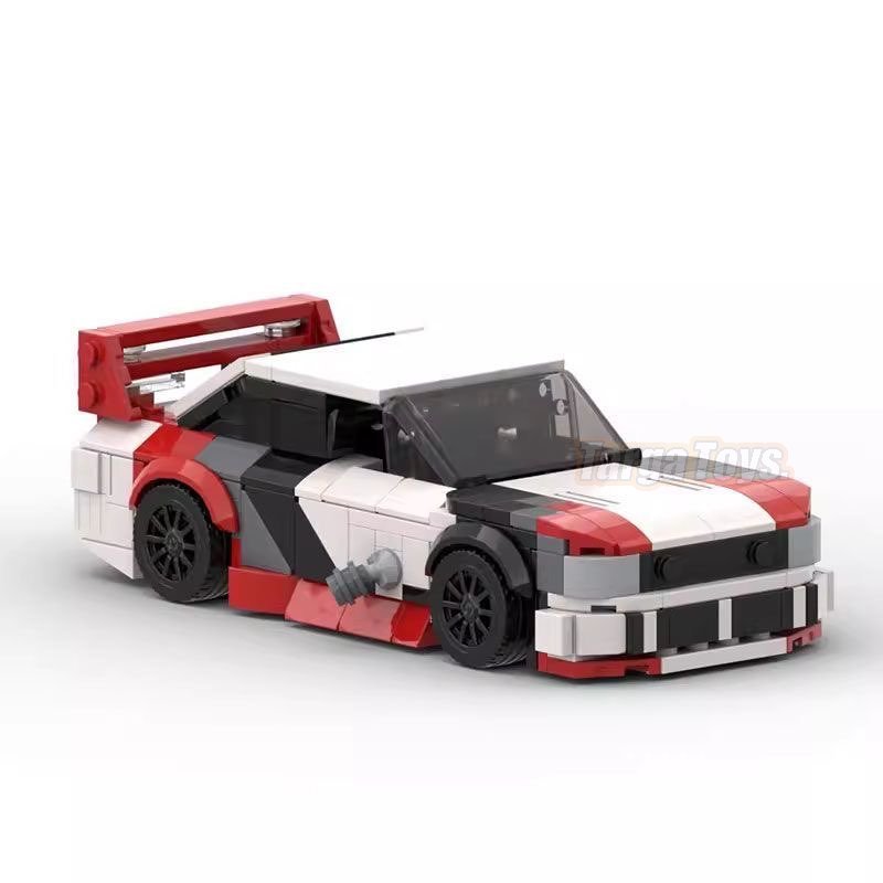 Audi 90 Quattro IMSA GTO made from lego building blocks