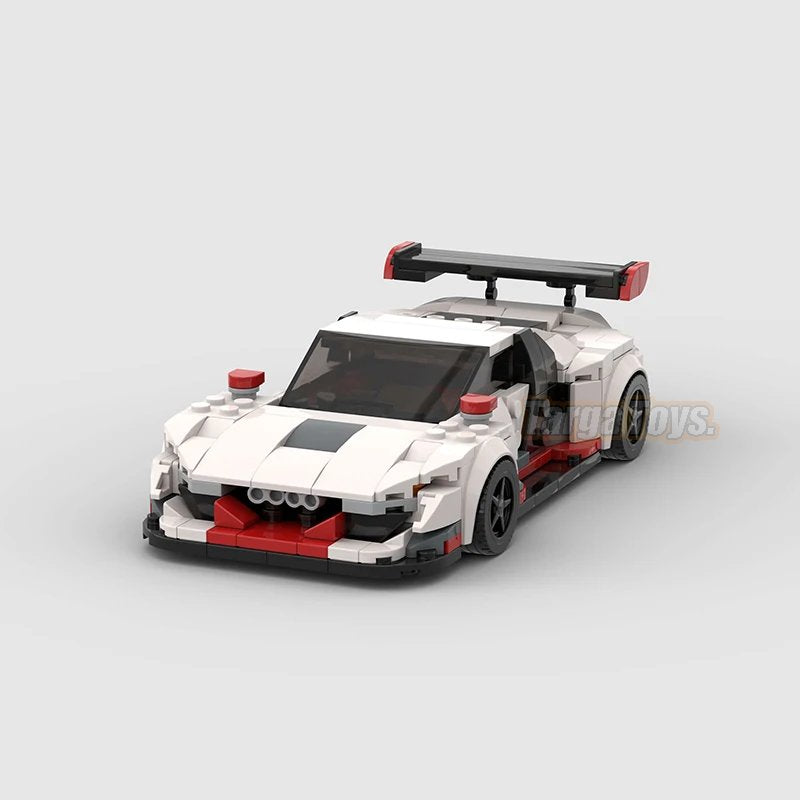 Audi R8 LMS GT3 made from lego building blocks