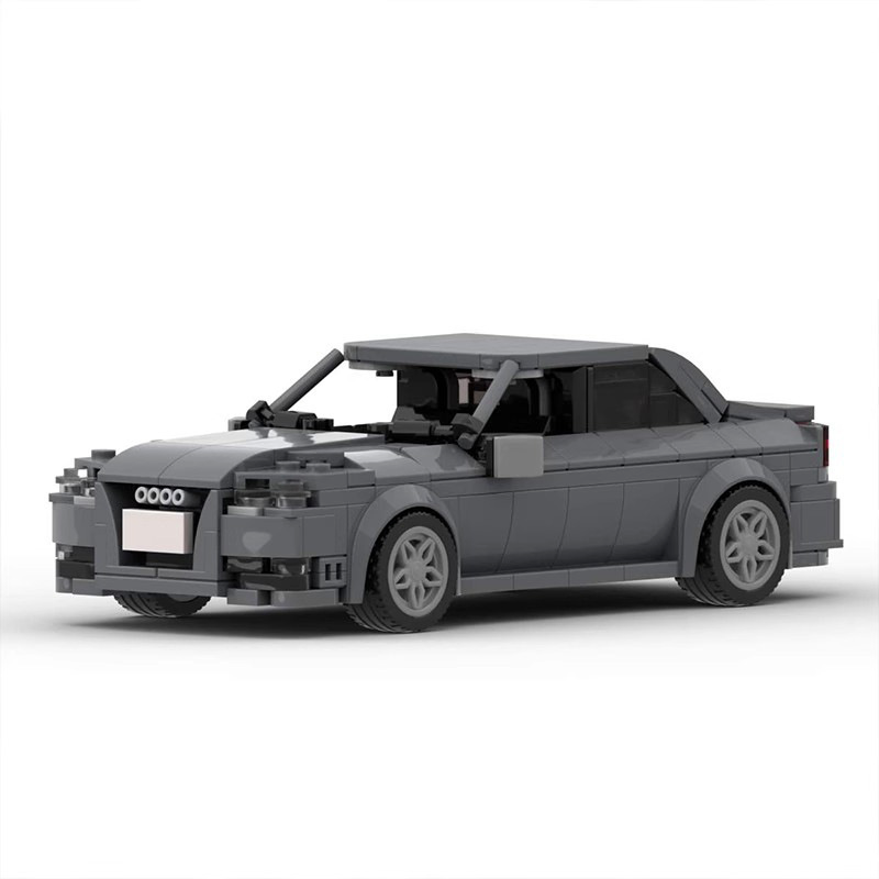 Image of Audi RS4 - Lego Building Blocks by Targa Toys