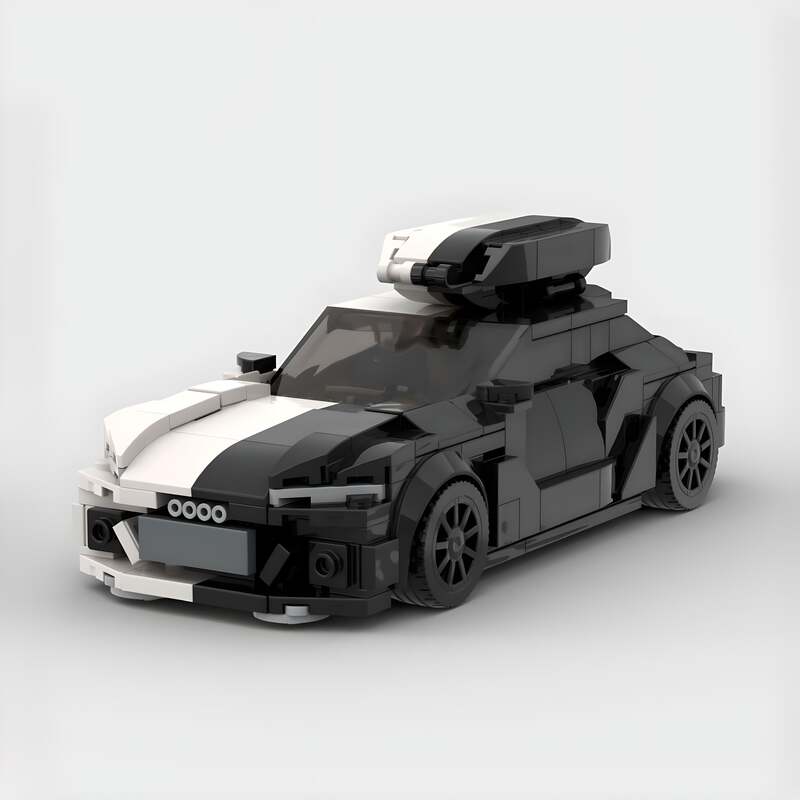 Image of Audi RS6 ABT Jon Olsson - Lego Building Blocks by Targa Toys