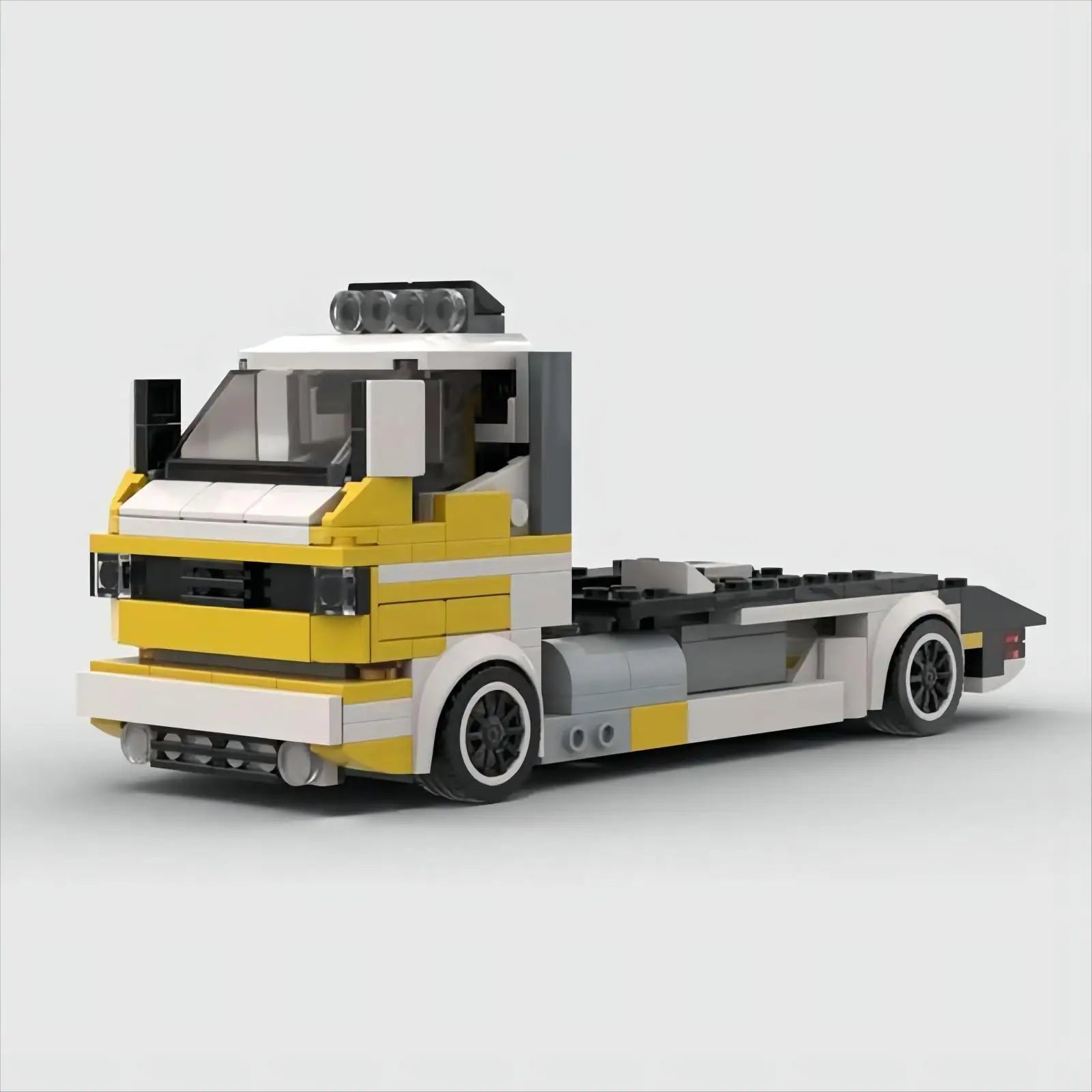 Image of Audi Sport Quattro Trailer - Lego Building Blocks by Targa Toys