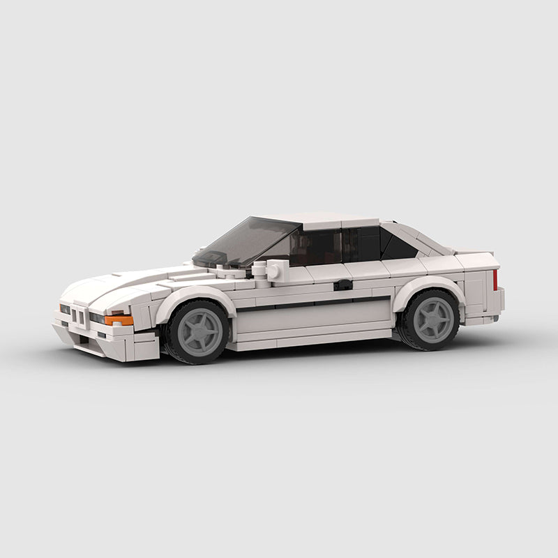 BMW 850CSi made from lego building blocks