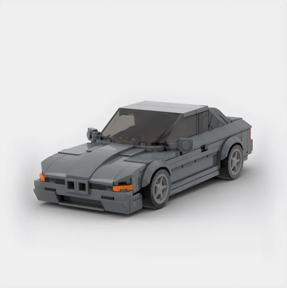 BMW 850CSi made from lego building blocks