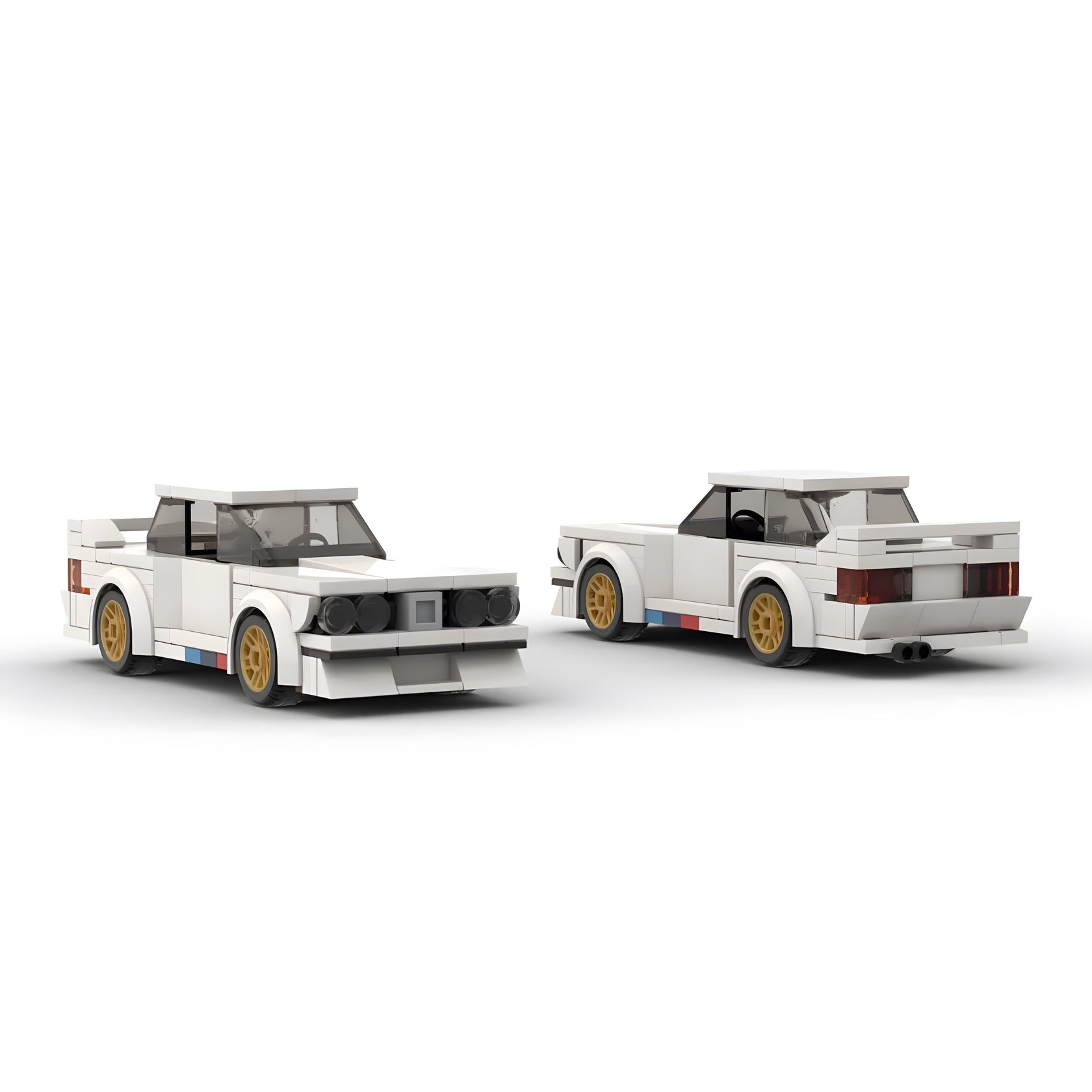 BMW M3 E30 made from lego building blocks