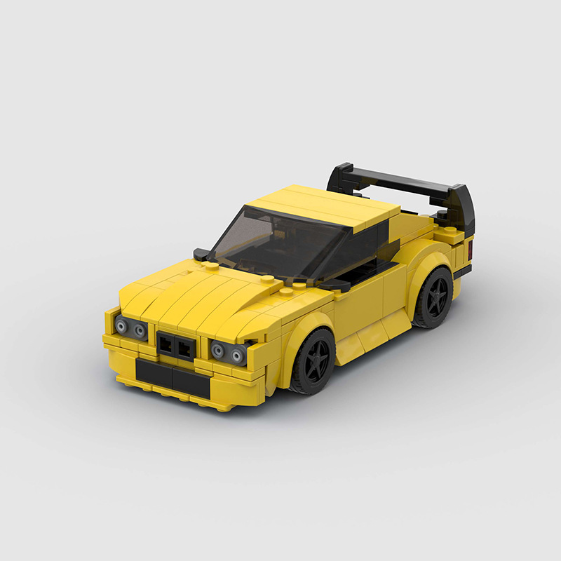 BMW M3 E36 made from lego building blocks