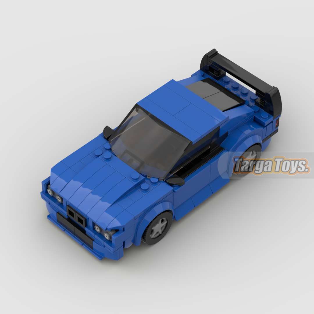 BMW M3 E36 made from lego building blocks