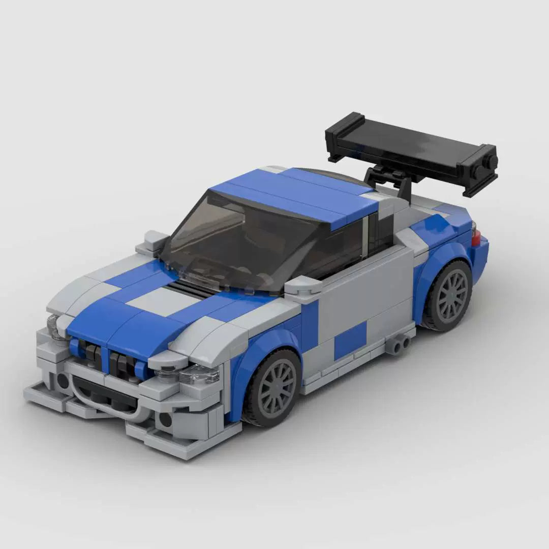 Image of BMW M3 E46 GTR Need for Speed Most Wanted - Lego Building Blocks by Targa Toys