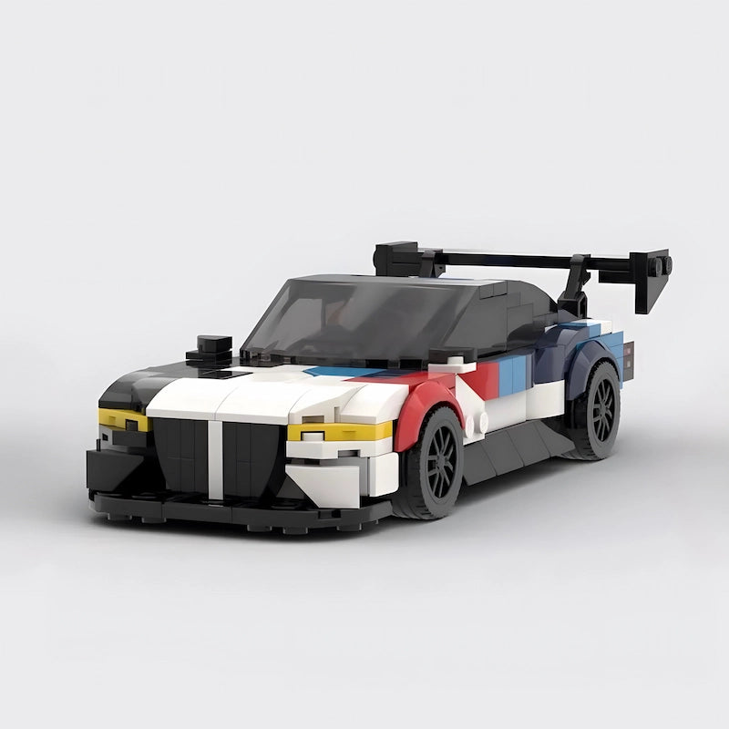 Image of BMW M4 GT3 - Lego Building Blocks by Targa Toys