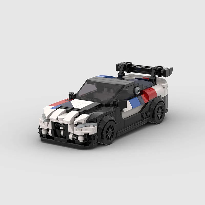 Image of BMW M4 GT4 - Lego Building Blocks by Targa Toys