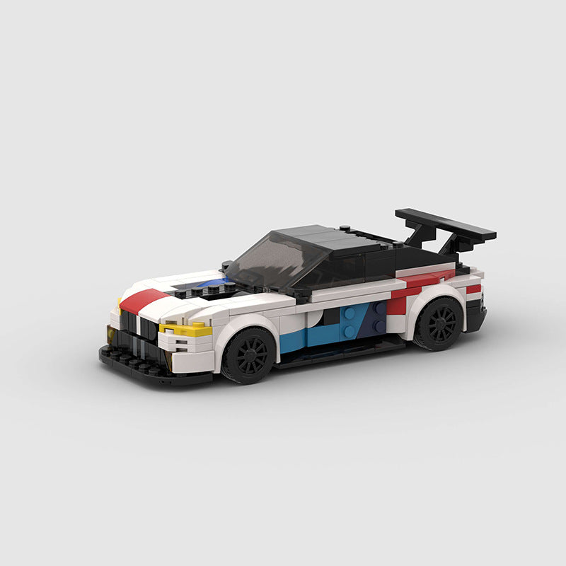 Image of BMW M8 GT3 - Lego Building Blocks by Targa Toys