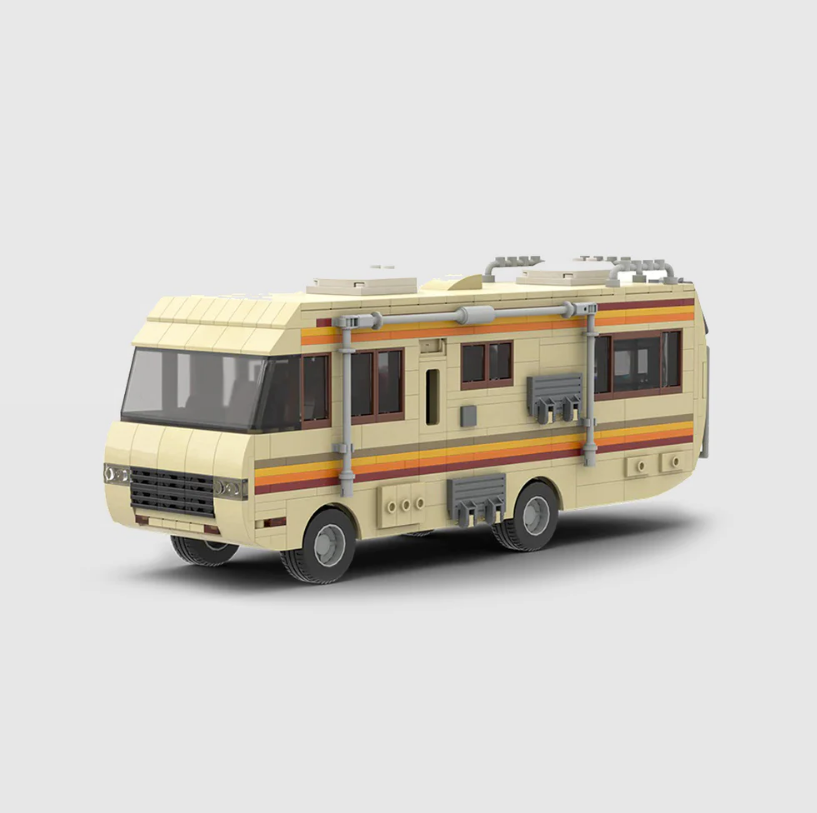 Image of Breaking Bad RV - Lego Building Blocks by Targa Toys