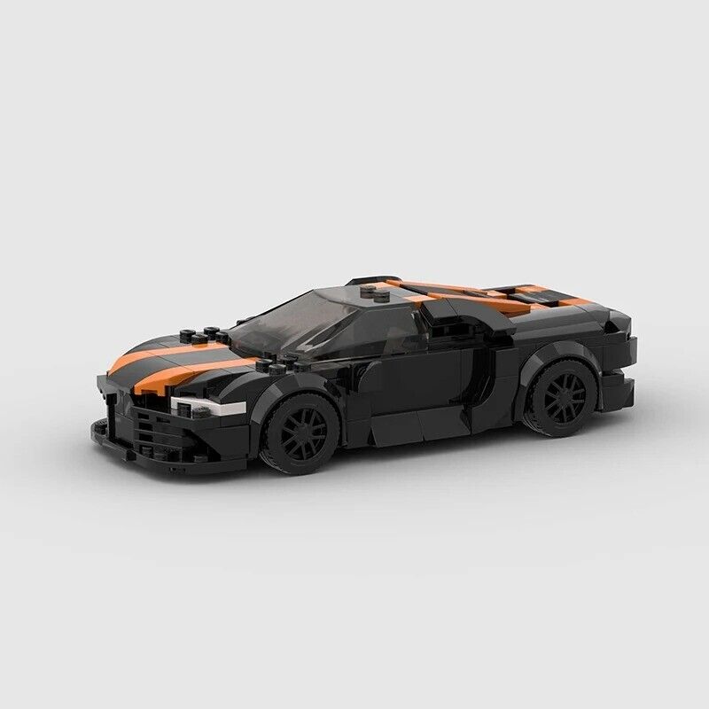 Image of Bugatti Chiron Sport - Lego Building Blocks by Targa Toys