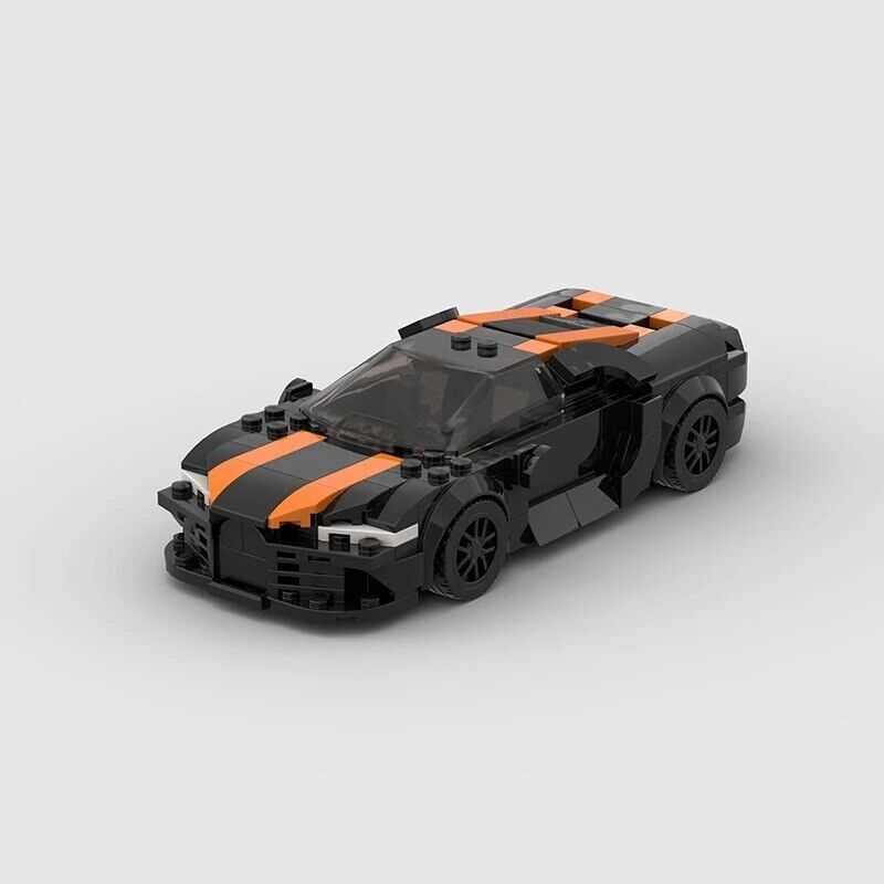 Image of Bugatti Chiron Sport - Lego Building Blocks by Targa Toys