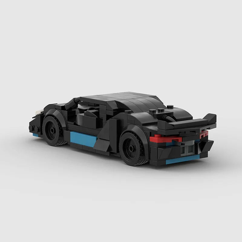 Bugatti Divo made from lego building blocks