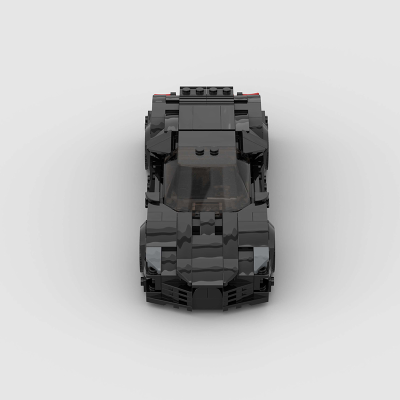 Bugatti La Voiture Noire made from lego building blocks