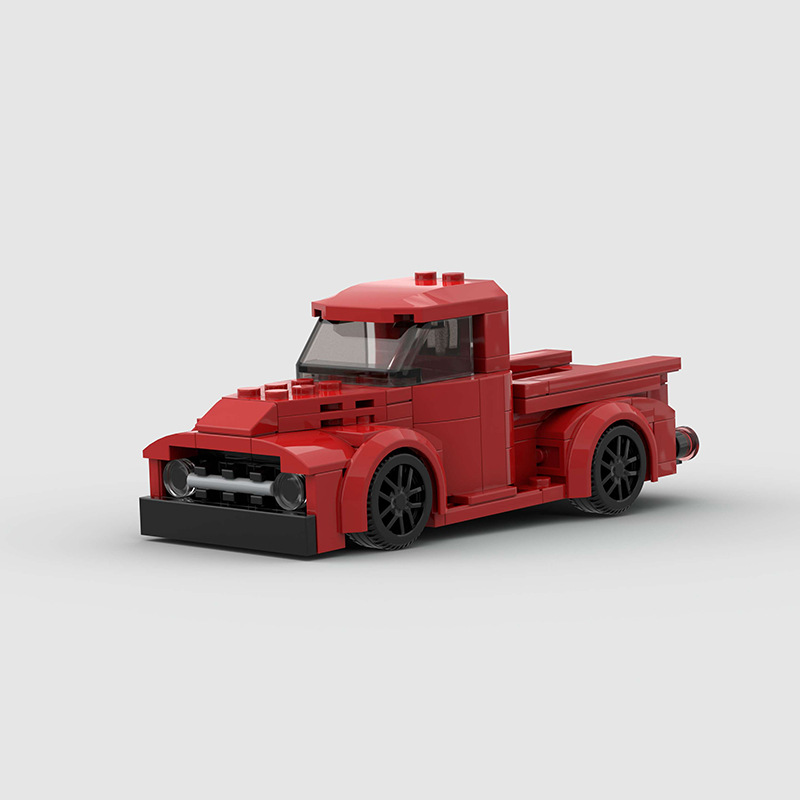 Image of Chevrolet 3100 1950 - Lego Building Blocks by Targa Toys